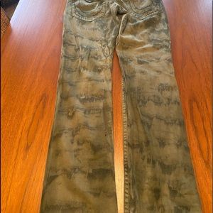 Rare True Religion Tie-dye Jeans